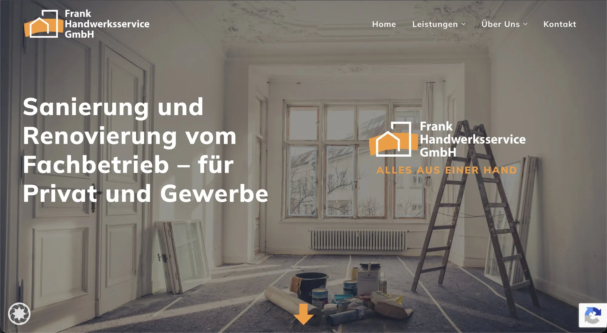Startseite von frank-handwerksservice.de